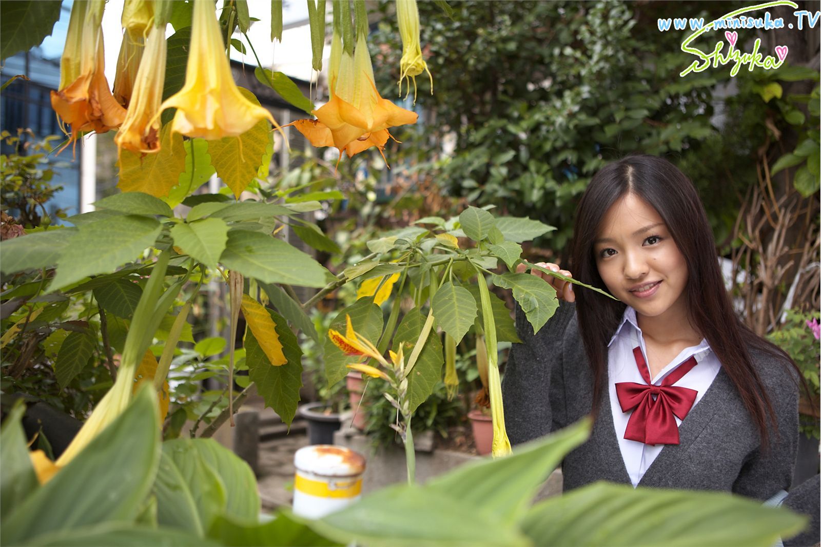 Shiyakuyaku girls high school Shizuka 01 Minisuka. TV Japanese beautiful girl